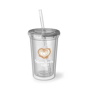Acrylic Tumbler – “The Book Was Better” Clear Reusable Cup with Straw