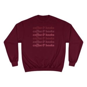 Coffee & Books Sweatshirt — ‘Between Friends’ Latte Crewneck